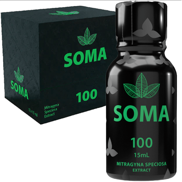 Soma Kratom Shots Mitragyna Speciosa Extract 100