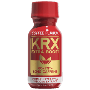 KRX Extra Boost Caffeine Kratom Extract Shot (Coffee)