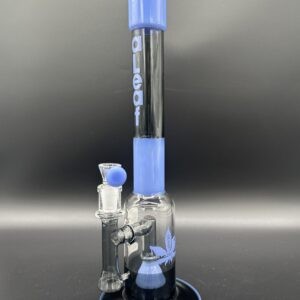 Water Pipe 17.5” 5mm Thick The Straight Hitter With Bell Perk