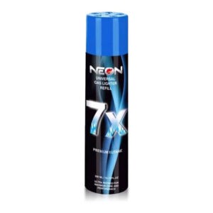 Neon Lighter 7X Gas Refill Butane UniveNeon Lighter Gas Refill Butane 300ml