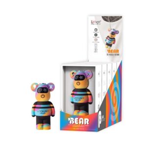 Lookah Bear 510 Voltage Battery Yellow  Tiedye