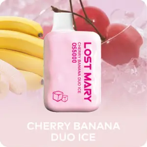 Lost Mary OS5000 Puffs Cherry Banana Duo Ice