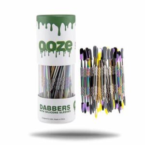 Ooze Stainless Steel Dabbers with Silicone Sleeves