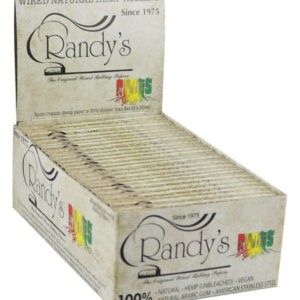 Randy Wired Organic Hemp Rolling papers