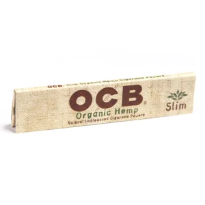 OCB Organic Hemp Unbleached Papers King Slim