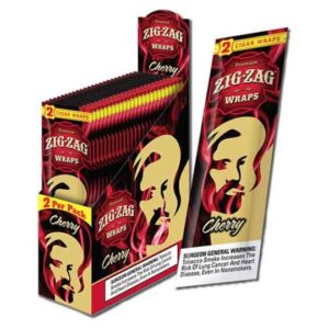 Zig Zag Wraps Cherry 2PK