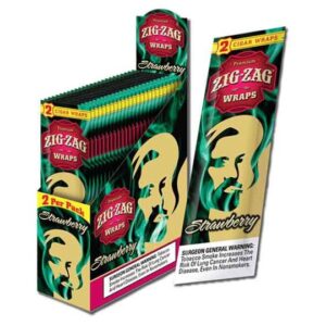 Zig Zag Wraps Strawberry 2PK