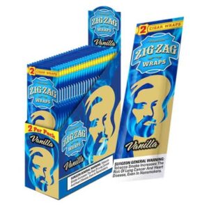 Zig Zag Wraps Vanilla 2PK