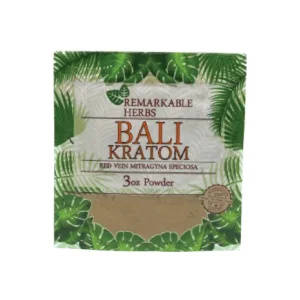 Remarkable Herbs Red vein Bali 3oz Powder