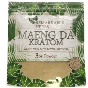 Remarkable Herbs White Vein Maeng Da 3oz Powder