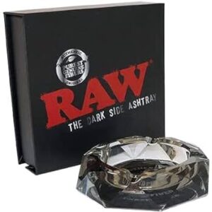 Raw Dark Side Glass Ashtray