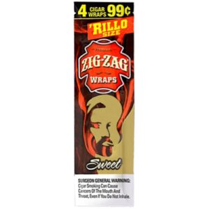 ZIG ZAG WRAP Sweet Rillo Size 4PK