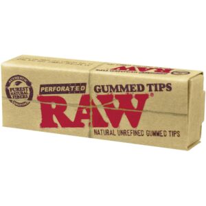 Raw Gummed Perforated Tips