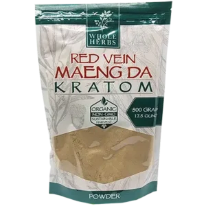 Whole Herbs Red Vein Maeng Da 17.5oz Powder
