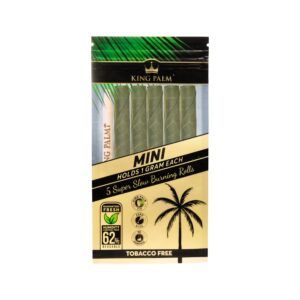 King Palm Mini 5 Super Slow Burning Rolls 1G.