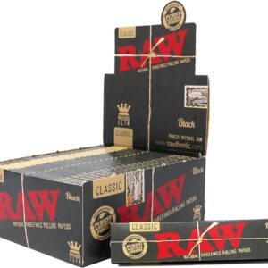 Raw Classic Black King Size Slim Papers
