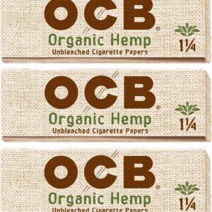 OCB Organic Hemp Unbleached Papers 1 1/4