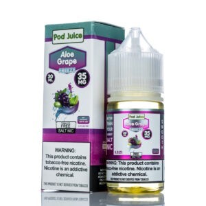 Pod Juice Salt Aloe Grape 35MG