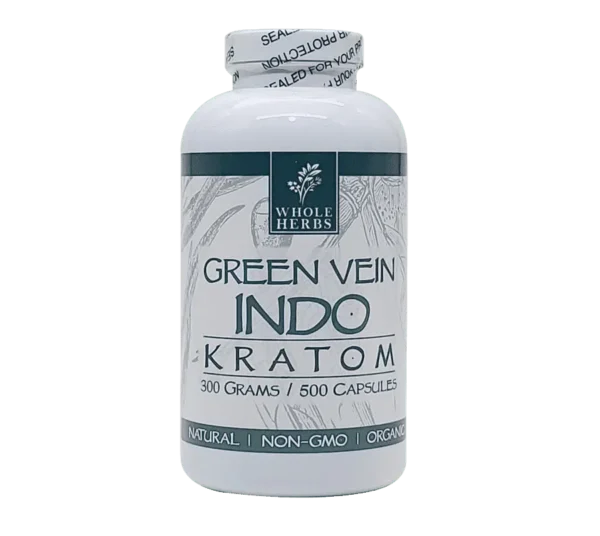 Whole Herbs green Vein Indo 500 Caps