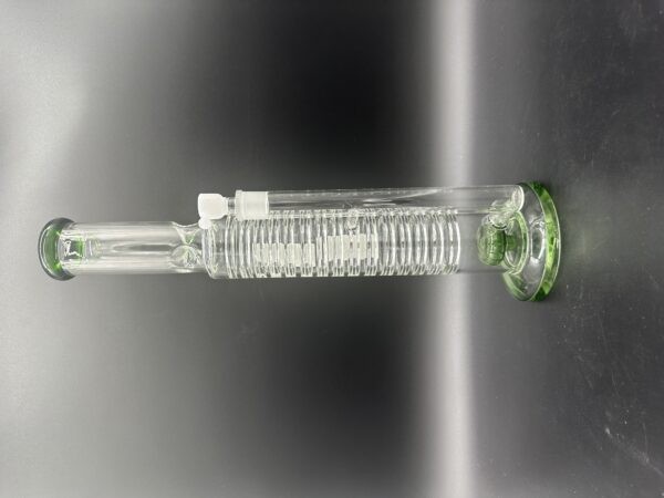 Water Pipe 19" Stemless Straight Tube with Showerhead Perk & Ice Catcher