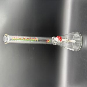 illadelph Glass 5MM Medium Beaker Rasta Color