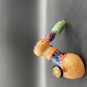 HoneyComb Bubbler with Marble