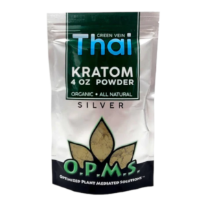 Opms Silver Green Vein Thai 4oz Powder