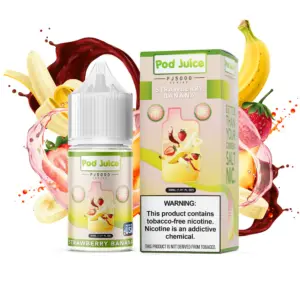 Pod Juice PJ5000 Strawberry Banana 35MG