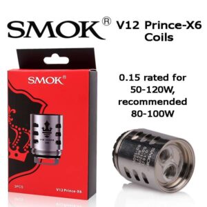 Smok V12 Prince - X6 Coil 0.15ohm 50-120W