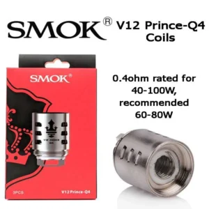 Smok V12 Prince - Q4 Coil 0.4ohm 40-100W