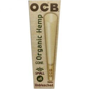 OCB Organic Hemp Small Cones 8PK / 78MM