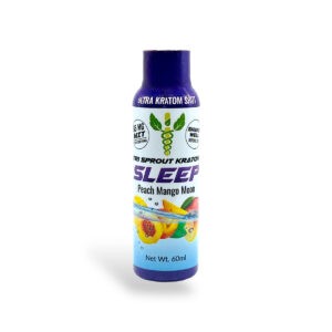Tri Sprout Kratom Sleep  Peach Mango Moon 65MG MIT Per Serving