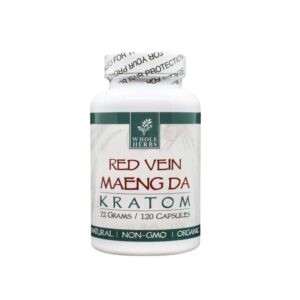 Whole Herbs Red Vein Maeng Da 120 Caps