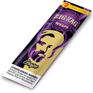 Zig Zag Wraps Grape 2PK