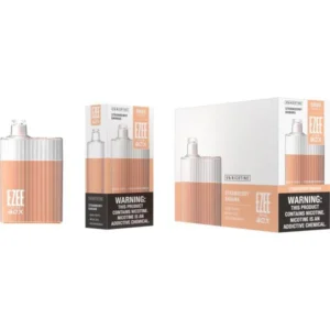 Ezee Stick Box 6000 Puffs Strawberry Banana