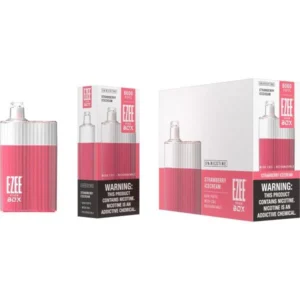 Ezee Stick Box 6000 Puffs Strawberry Ice Cream