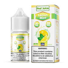Pod Juice Salt Fruity Lemon Mint 55MG