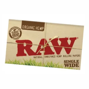 Raw Organic Hemp Single Wide Papers
