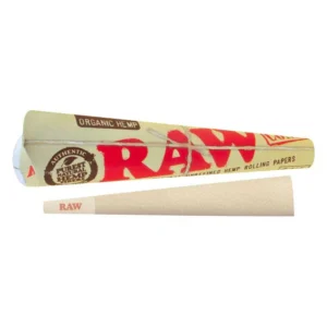 RAW Cones Organic Hemp 1 1/4 6PK
