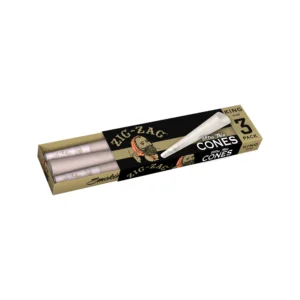 Zig Zag Ultra Thin Cones King Size 3PK