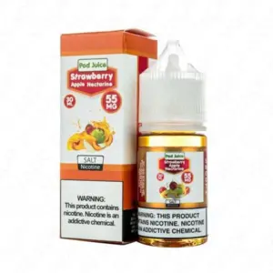 Pod Juice Salt Strawberry Apple Nectarine 55MG