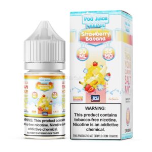 Pod Juice Salt Strawberry Banana Ice 55MG