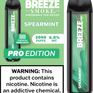 Breeze Smoke 2000 Puffs Spearmint