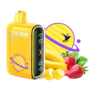 Geek Bar Pulse 15000 Disposable Vape (Strawberry Banana)