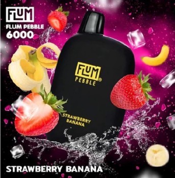 elf bar vape uk Flum Float | Strawberry Banana main image 1