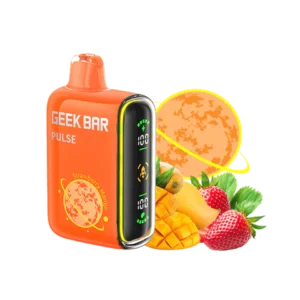 Geek Bar Pulse 15000 Disposable Vape (Strawberry Mango)