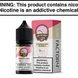 Air Factory Salt Strawberry Crumble 18MG/ 30ML
