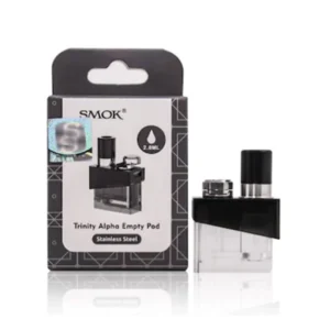 Smok Trinity Alpha Stainless Steel Empty Pod No Coil Included