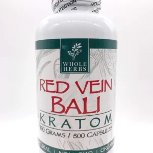Whole Herbs Red Vein Bali 500 Caps