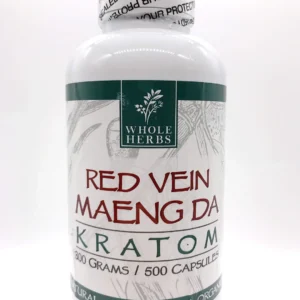 Whole Herbs Red Vein Maeng Da 500 Caps